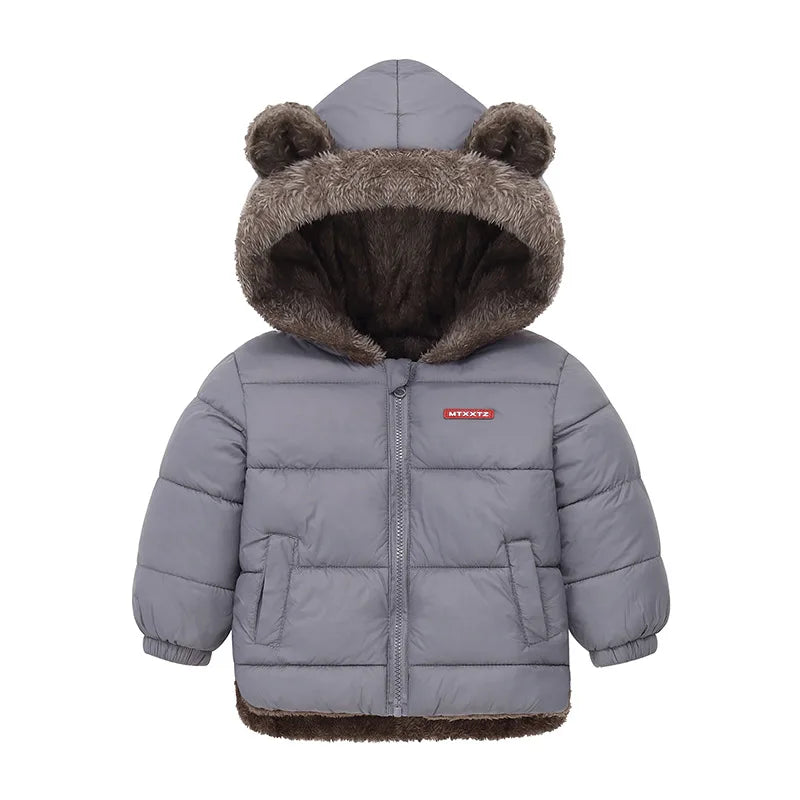 Baby Kids Jackets For Girls Thick Coats Halloween Clothes Toddler Boys Warm Hooded Jacket Children Outerwear 2 4 6 Yrs Snowsuit