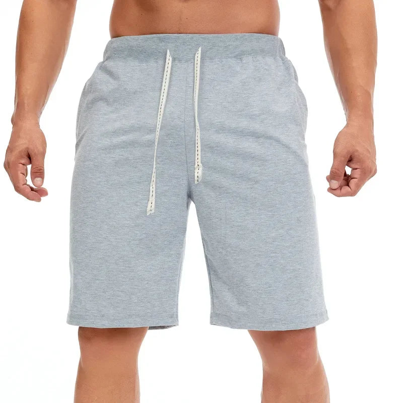 2025 Men's New Cotton Blended Loose Large Shorts