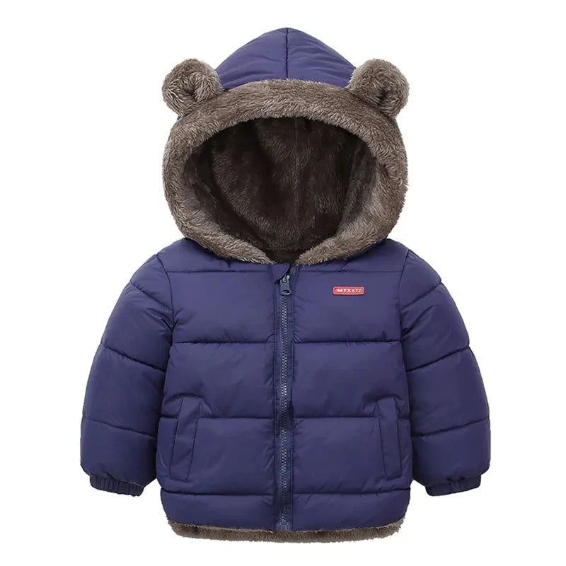 Baby Kids Jackets For Girls Thick Coats Halloween Clothes Toddler Boys Warm Hooded Jacket Children Outerwear 2 4 6 Yrs Snowsuit