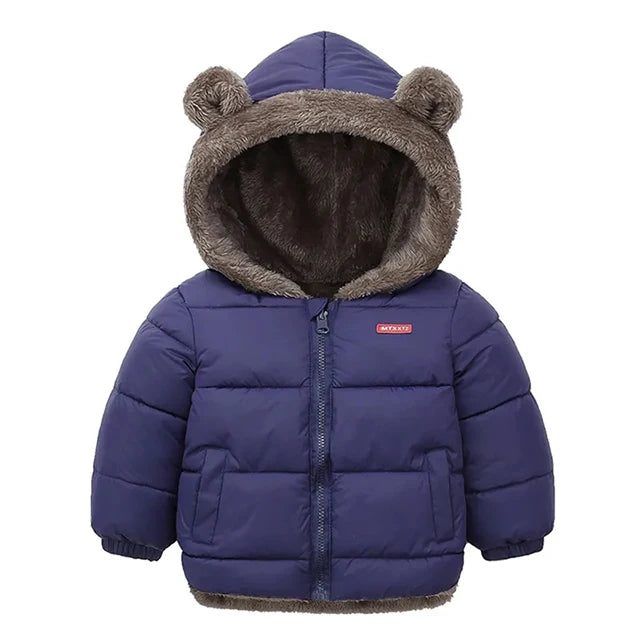 Baby Kids Jackets For Girls Thick Coats Halloween Clothes Toddler Boys Warm Hooded Jacket Children Outerwear 2 4 6 Yrs Snowsuit