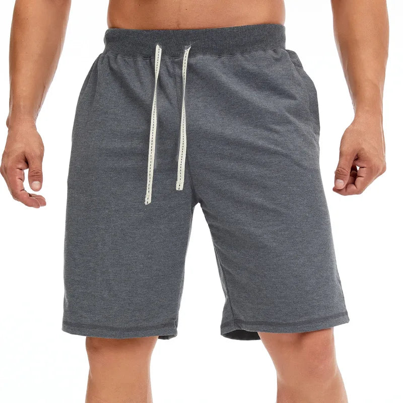 2025 Men's New Cotton Blended Loose Large Shorts