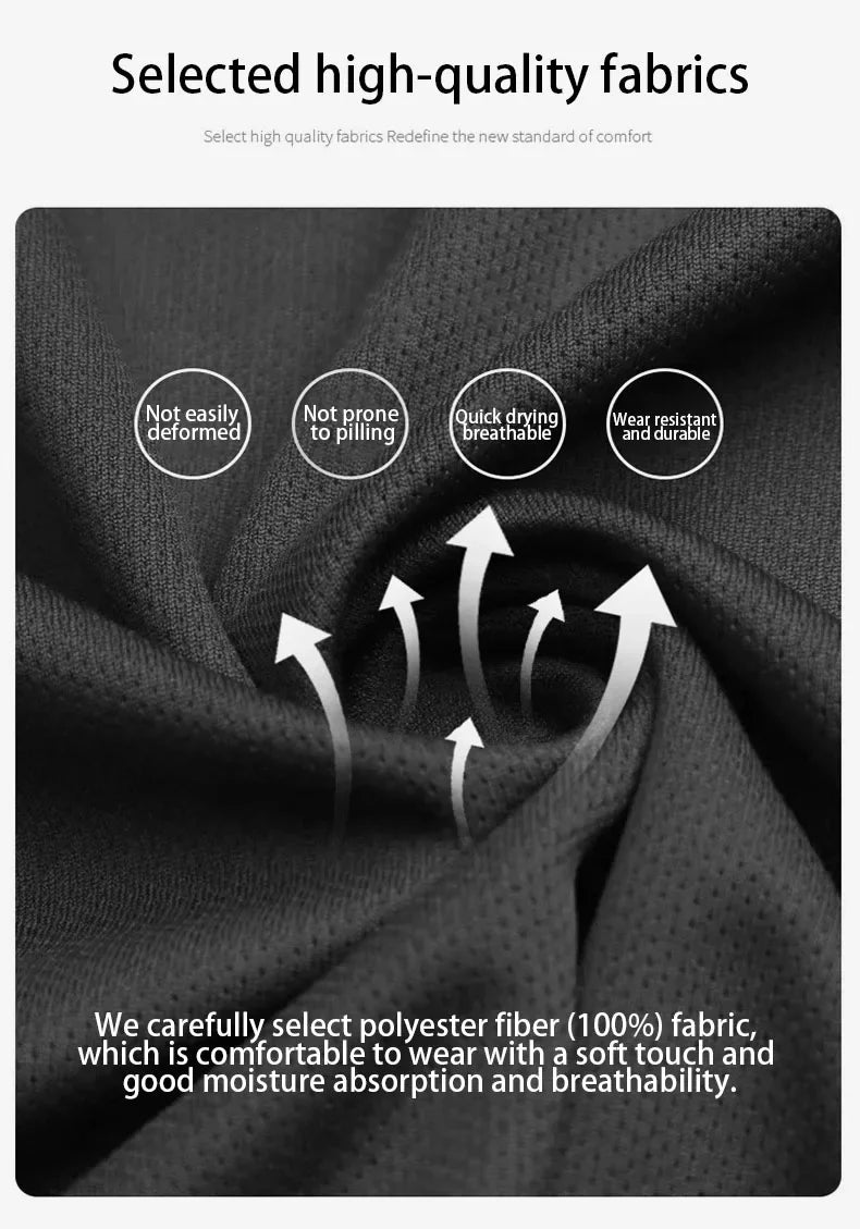 2025 Summer Hot-selling New Fashion Men's Shorts Outdoor Casual Street Breathable Quick-drying Shorts