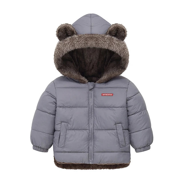 Baby Kids Jackets For Girls Thick Coats Halloween Clothes Toddler Boys Warm Hooded Jacket Children Outerwear 2 4 6 Yrs Snowsuit