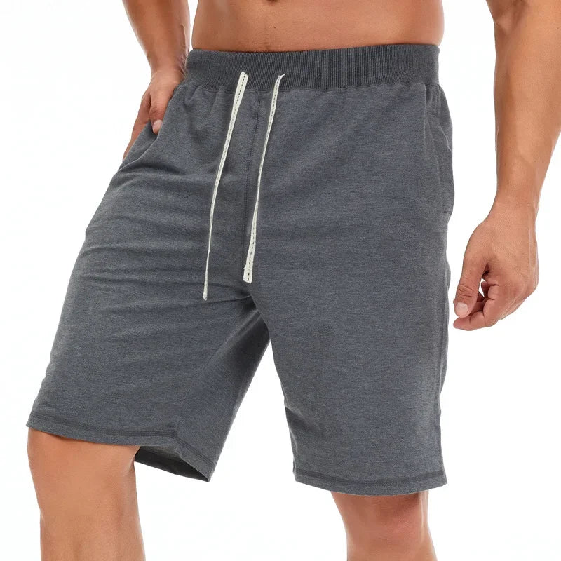 2025 Men's New Cotton Blended Loose Large Shorts