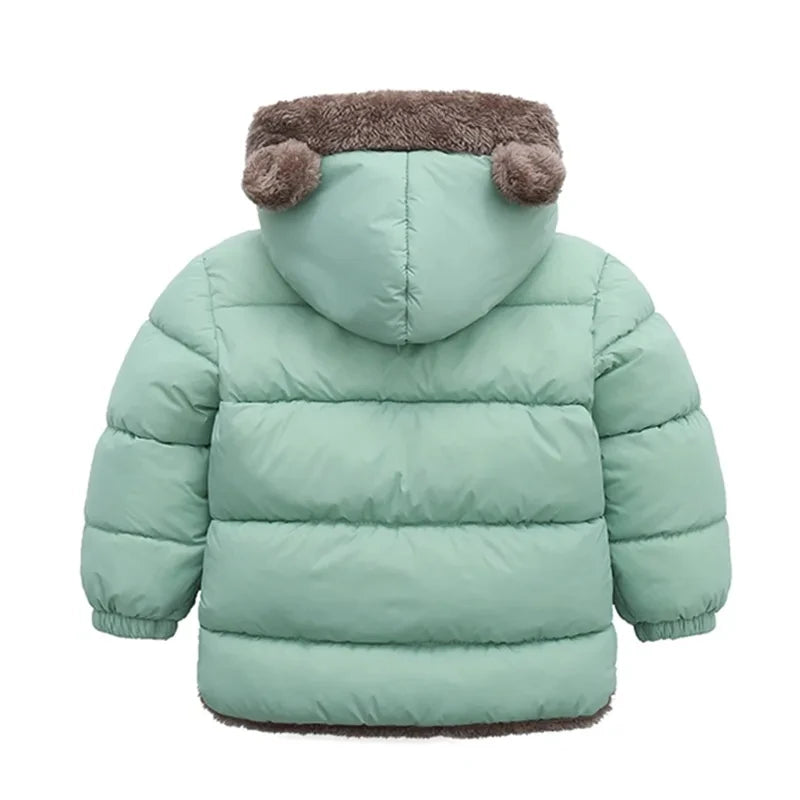 Baby Kids Jackets For Girls Thick Coats Halloween Clothes Toddler Boys Warm Hooded Jacket Children Outerwear 2 4 6 Yrs Snowsuit