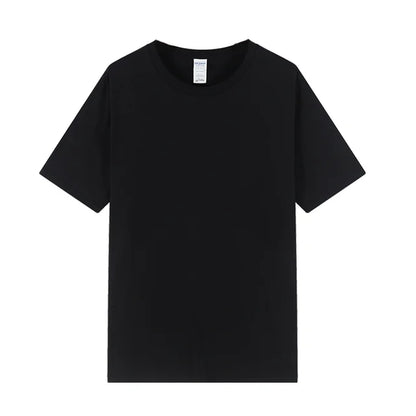 Summer New Men's Raw T Shirts Oversized Loose Clothes Retro