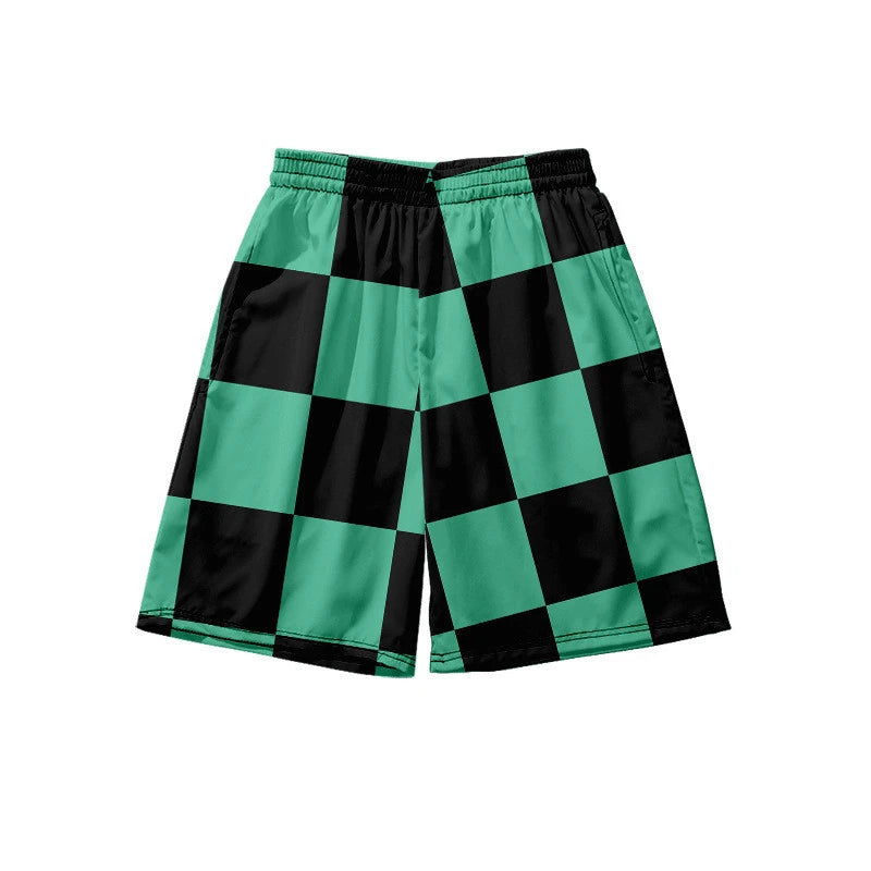New Men's Comfortable Casual Breathable Sweat-absorbing Y2K Beach Shorts Pant