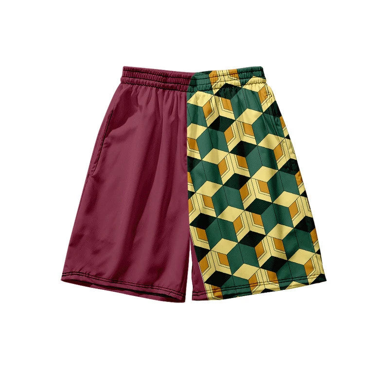 New Men's Comfortable Casual Breathable Sweat-absorbing Y2K Beach Shorts Pant