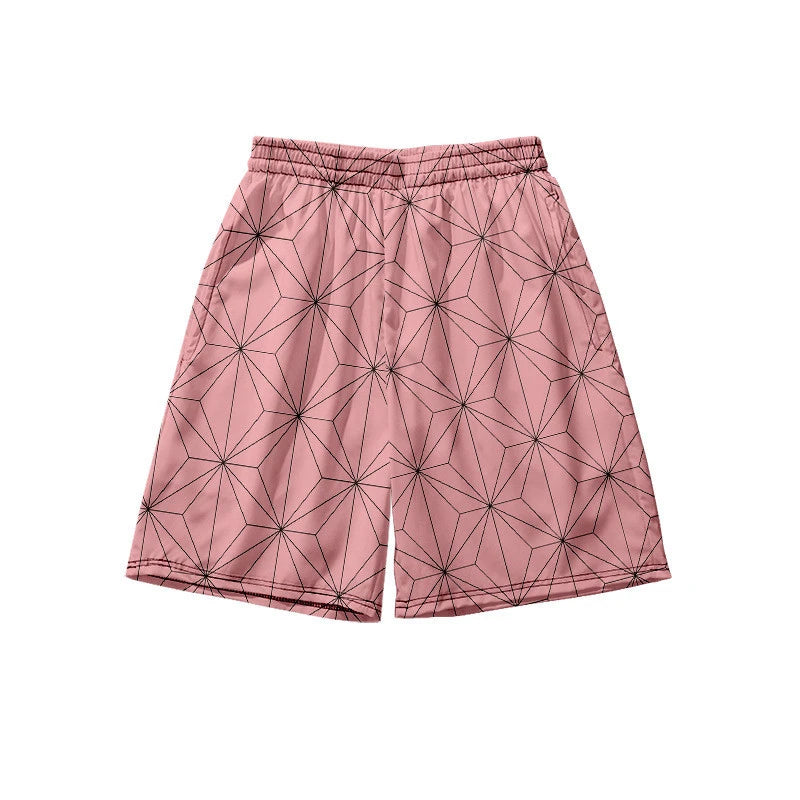 New Men's Comfortable Casual Breathable Sweat-absorbing Y2K Beach Shorts Pant
